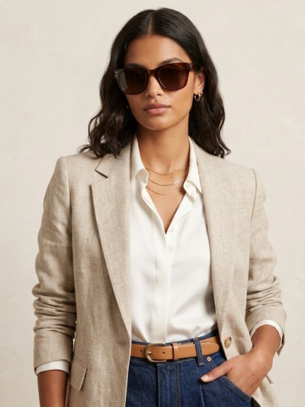 Shore Leave Brown Square Wayfarer Sunglasses GI 100-BRN-1 Mens Womens